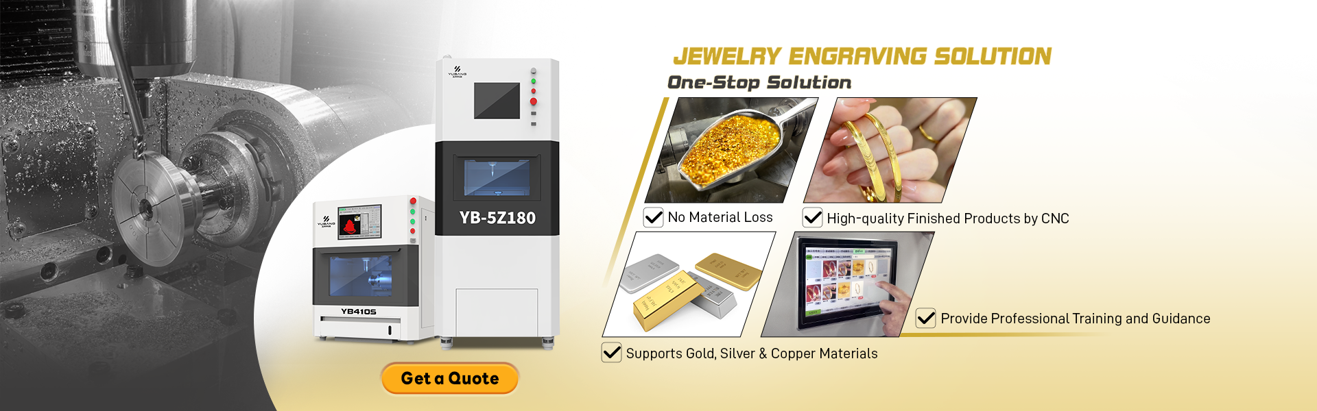 Wax Setting Machine Banner